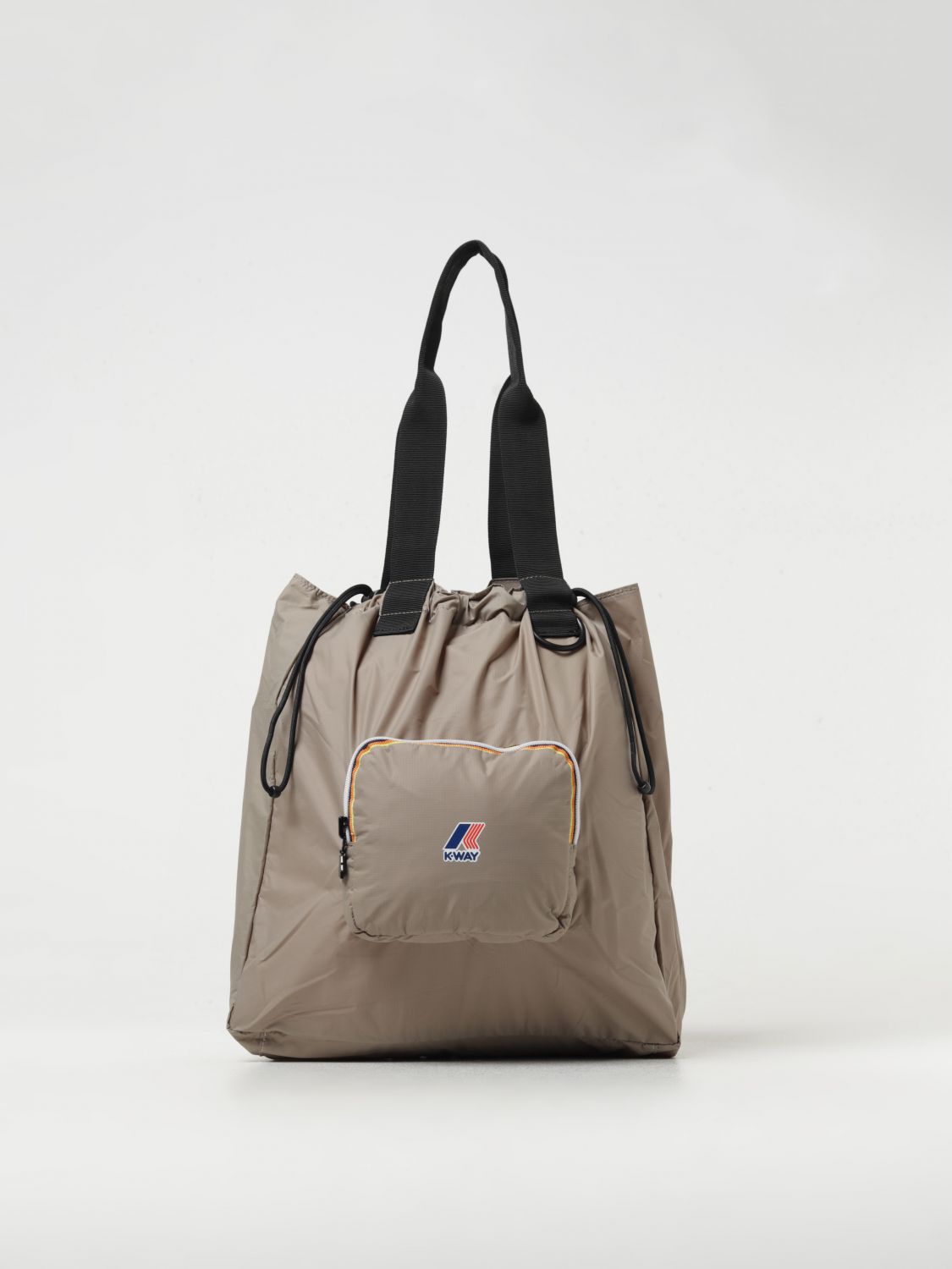 K-Way Shoulder Bag K-WAY Woman colour Beige