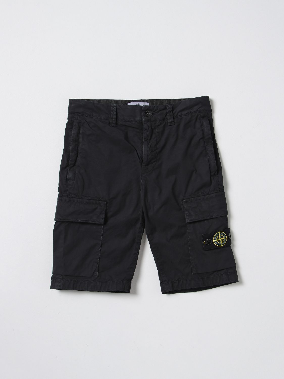 Stone Island Junior Shorts STONE ISLAND JUNIOR Kids colour Black