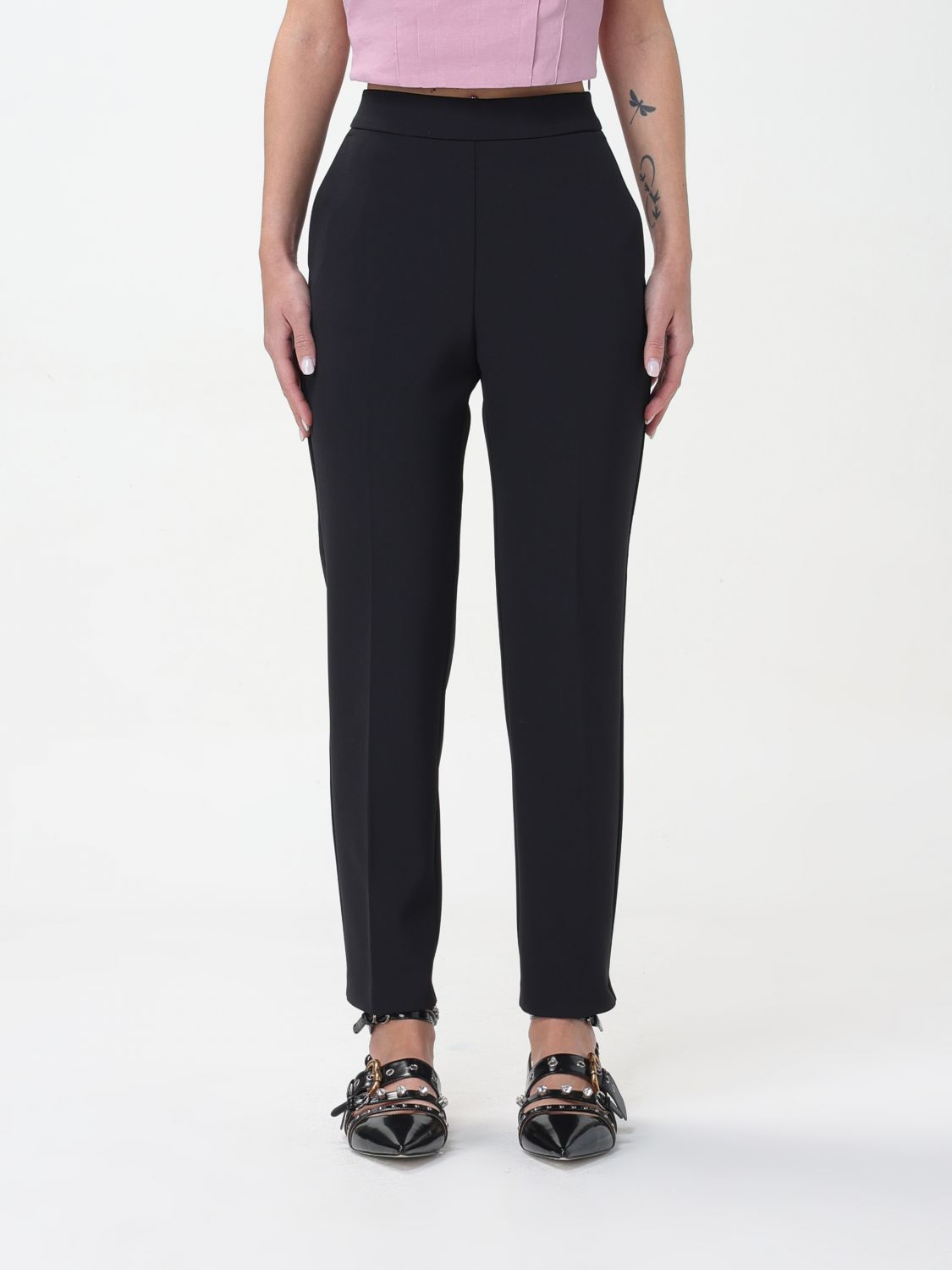 Pinko Trousers PINKO Woman colour Black