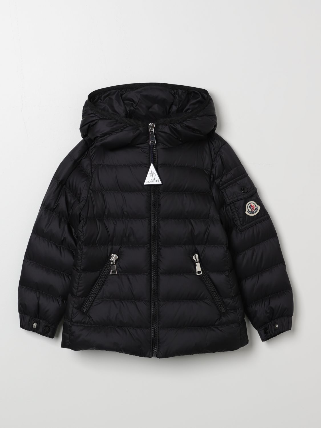 Moncler Jacket MONCLER Kids colour Blue