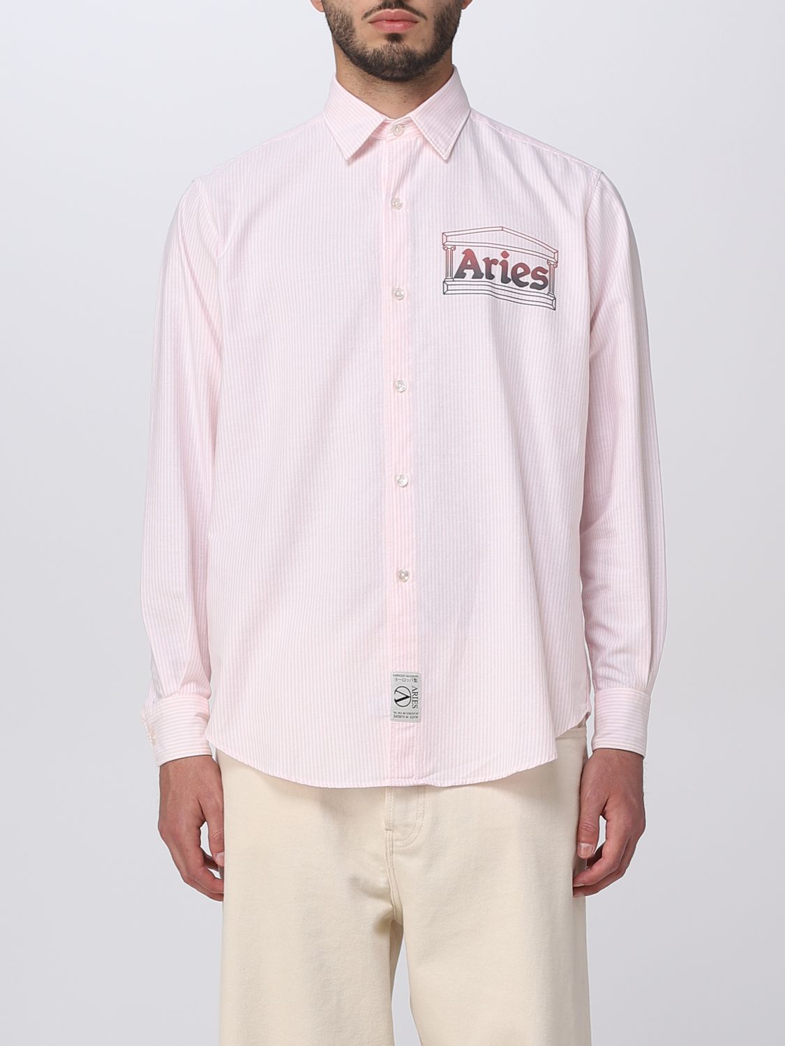 Aries Shirt ARIES Men colour Pink