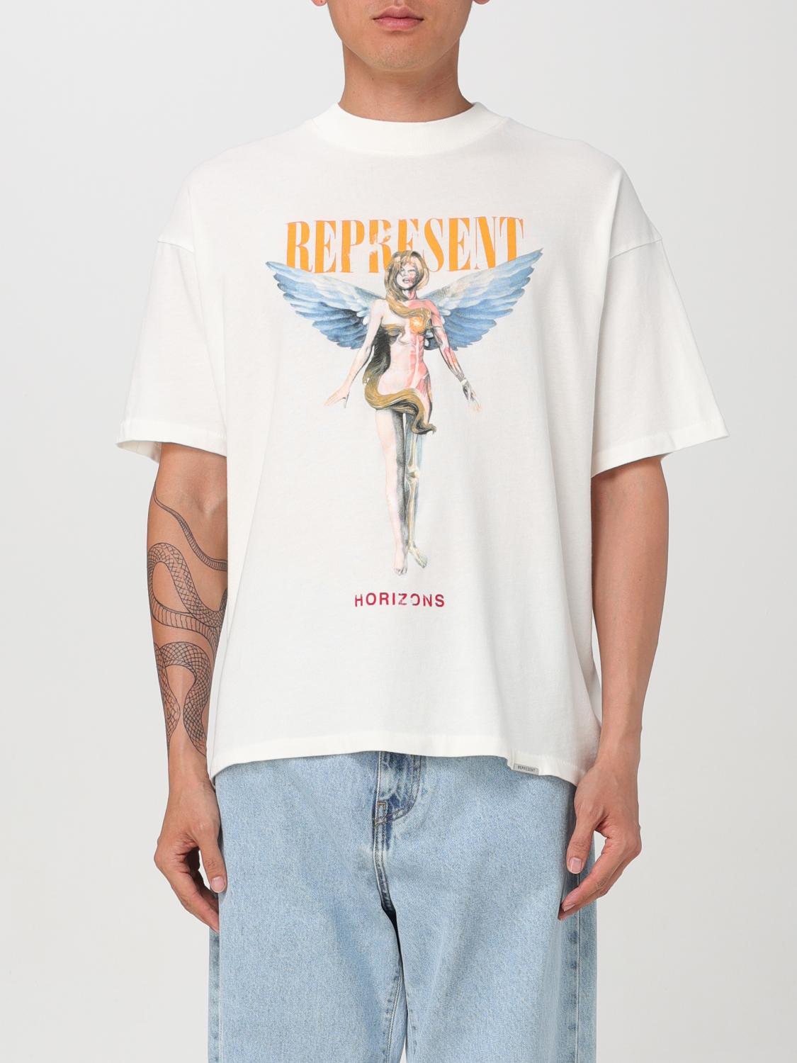 Represent T-Shirt REPRESENT Men color White