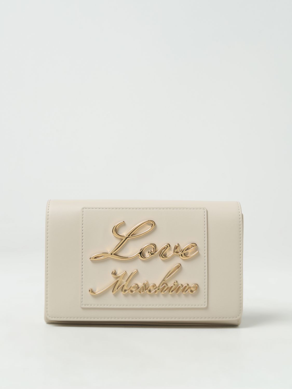 Love Moschino Crossbody Bags LOVE MOSCHINO Woman colour Ivory