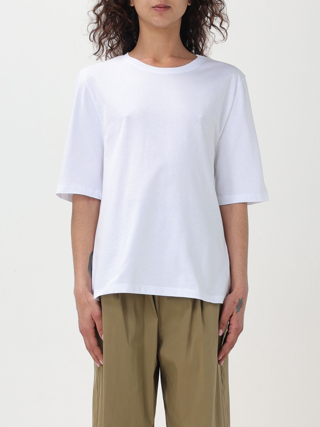 Semicouture T-Shirt SEMICOUTURE Woman colour White