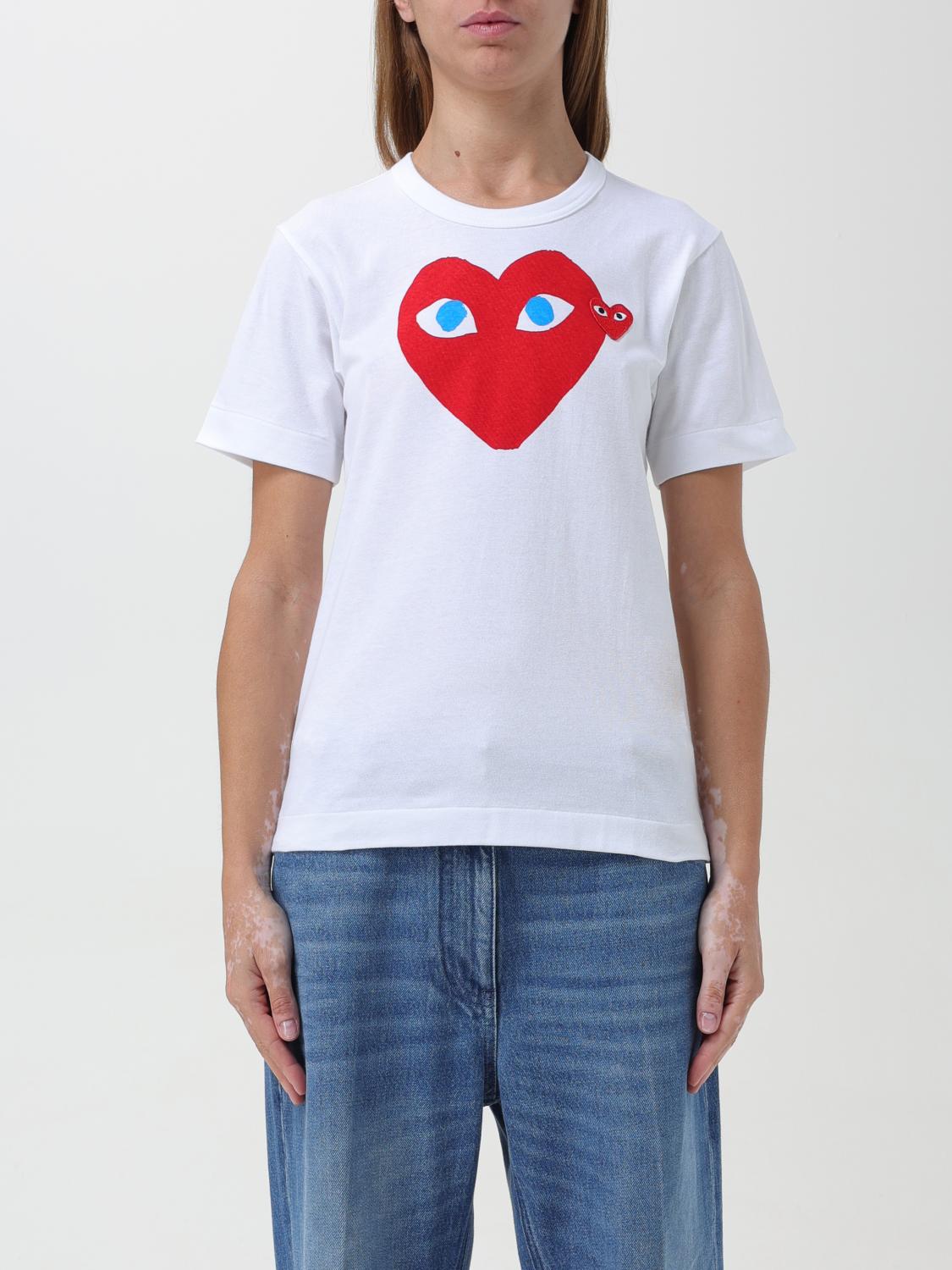 Comme Des Garçons Play T-Shirt COMME DES GARCONS PLAY Woman colour White