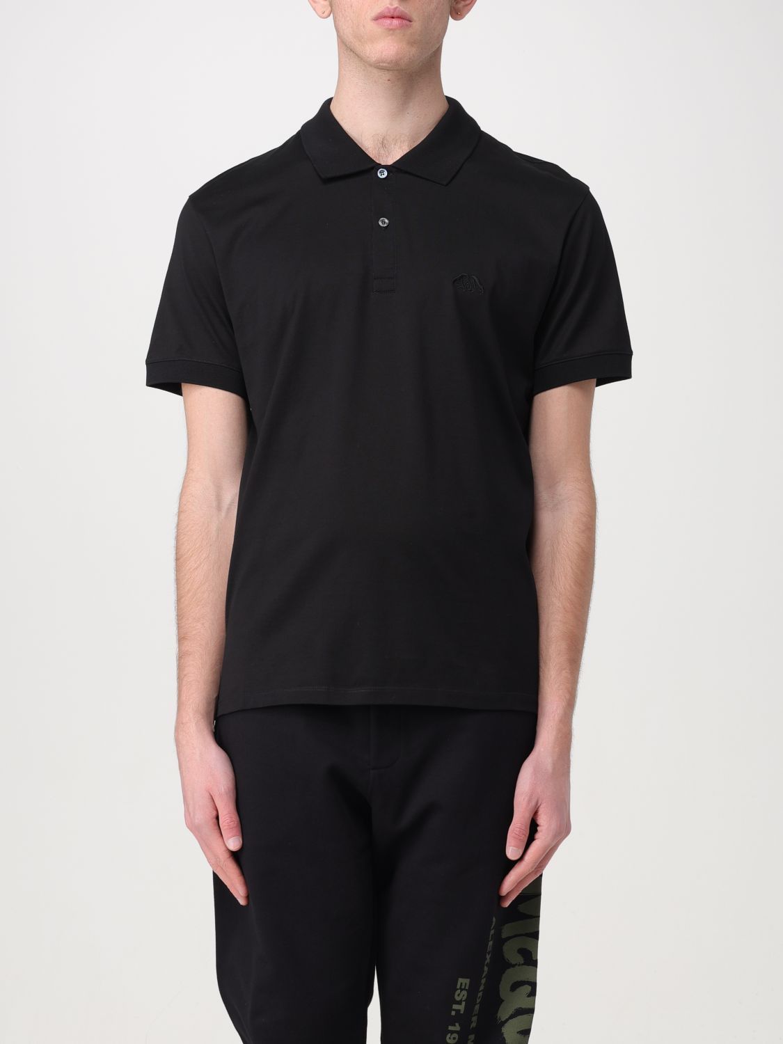 Alexander McQueen Polo Shirt ALEXANDER MCQUEEN Men colour Black