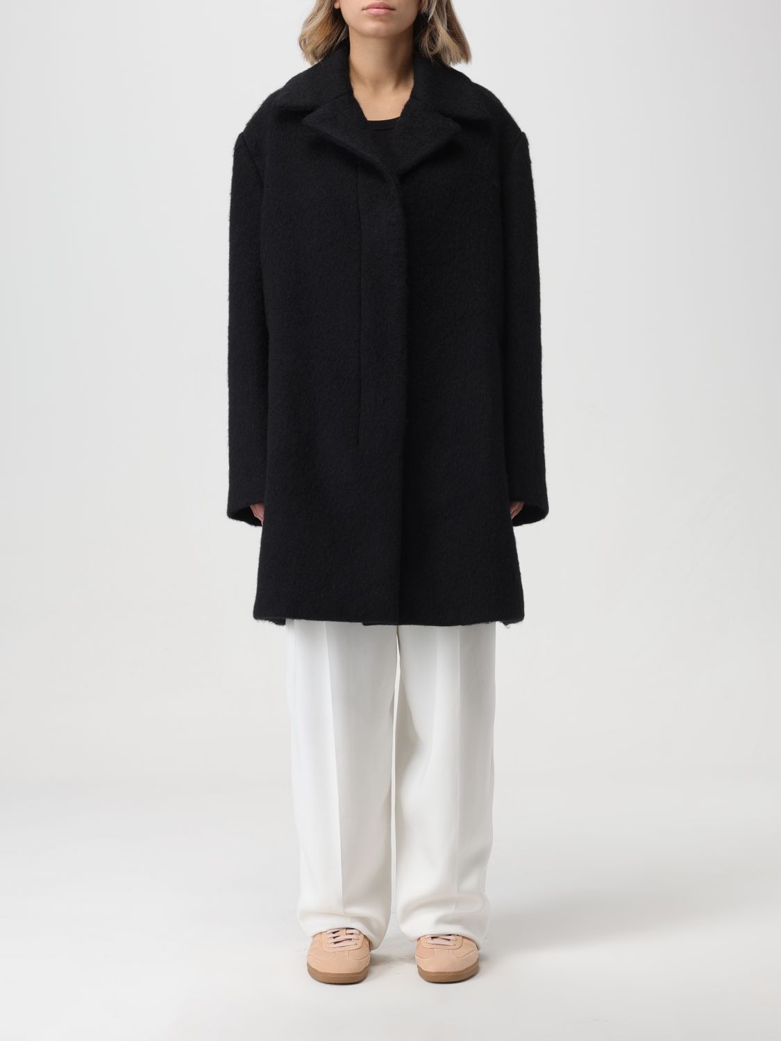 Jil Sander Coat JIL SANDER Woman colour Black