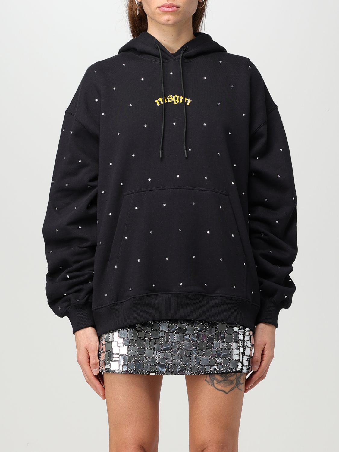 Msgm Sweatshirt MSGM Woman colour Black