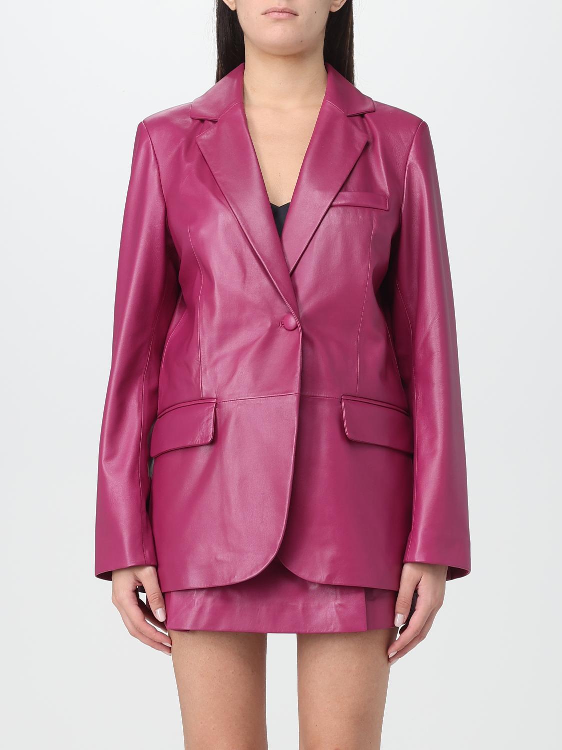 Federica Tosi Blazer FEDERICA TOSI Woman colour Peony