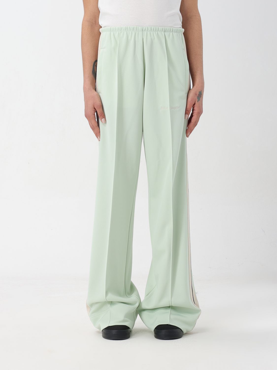 PALM ANGELS Trousers PALM ANGELS Woman colour Mint