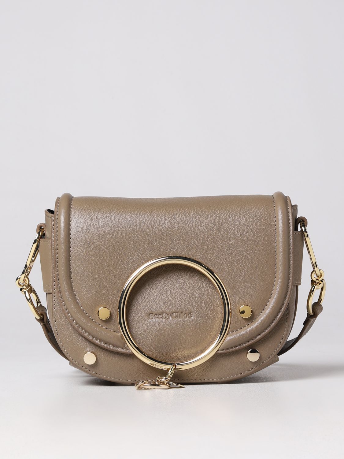 See By Chloé Crossbody Bags SEE BY CHLOÉ Woman colour Grey