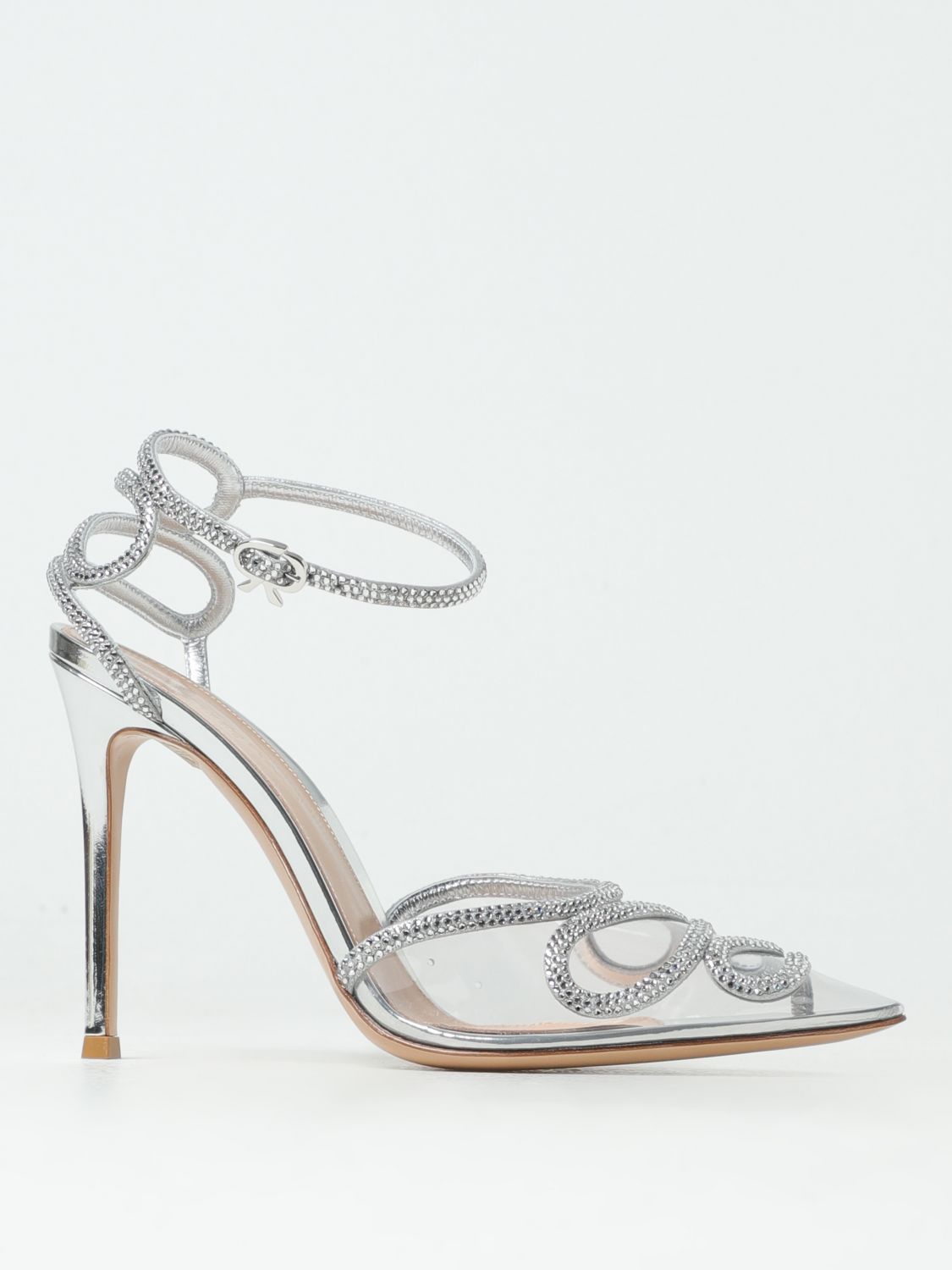 Gianvito Rossi Court Shoes GIANVITO ROSSI Woman colour Silver