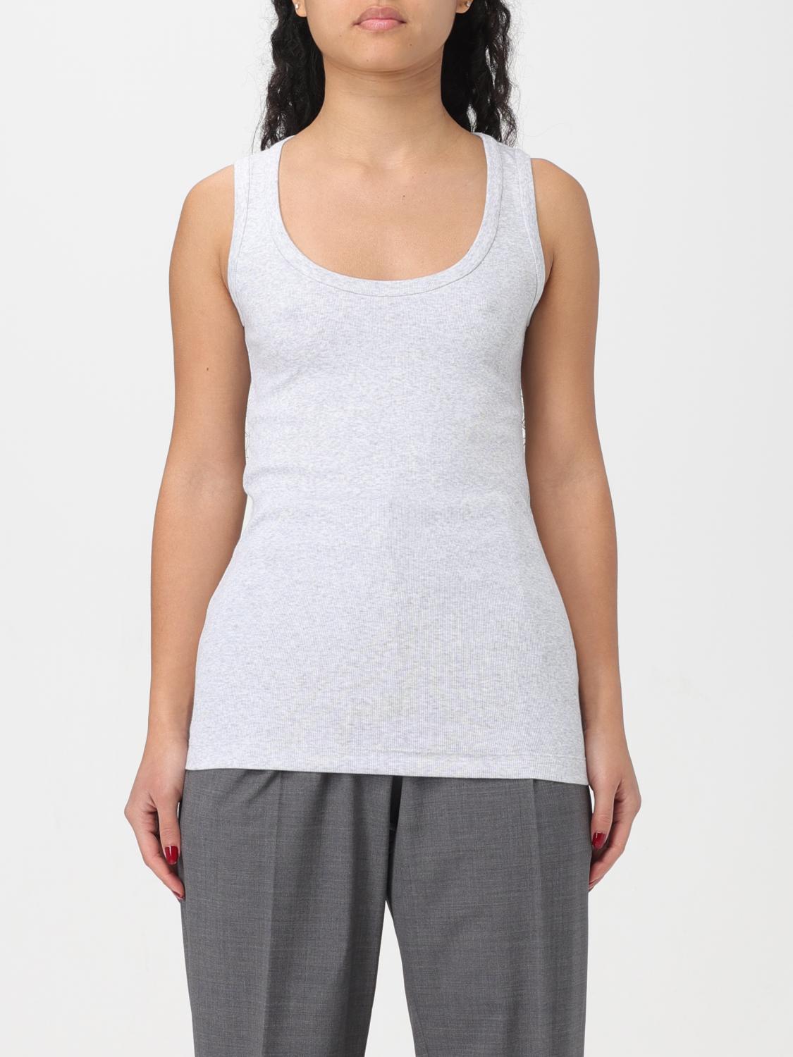 Brunello Cucinelli Top BRUNELLO CUCINELLI Woman colour Silver