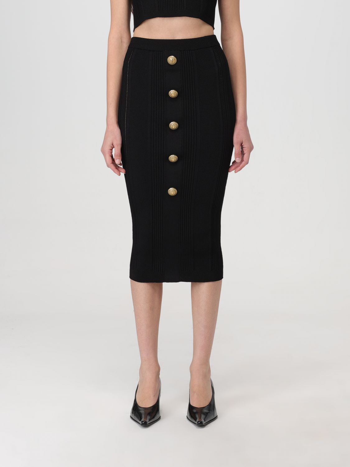 Balmain Skirt BALMAIN Woman colour Black