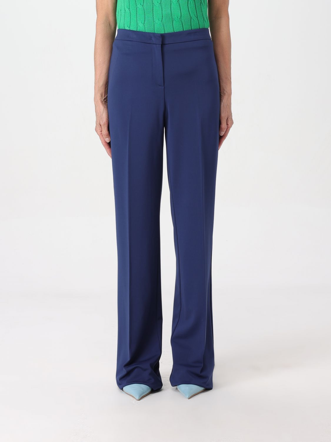 Pinko Trousers PINKO Woman colour Blue