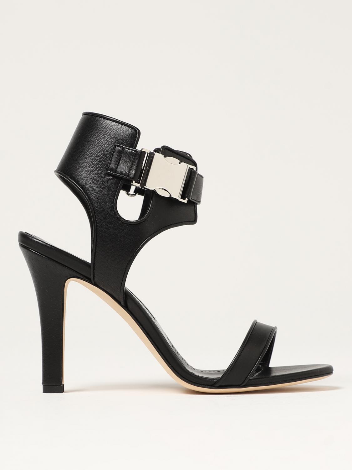 Manolo Blahnik Heeled Sandals MANOLO BLAHNIK Woman colour Black