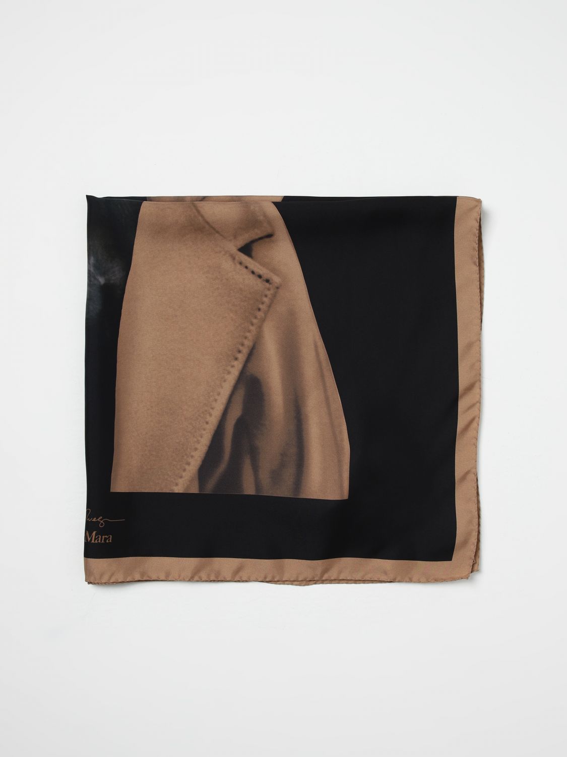 Max Mara Scarf MAX MARA Woman color Camel