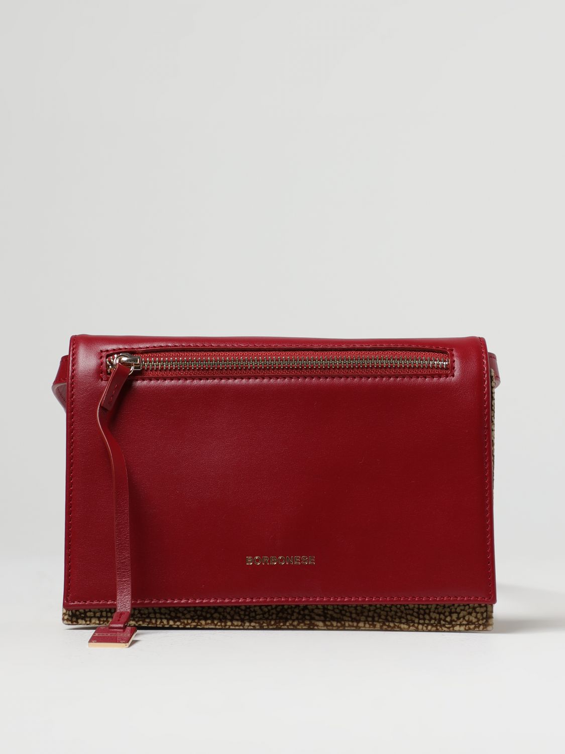 Borbonese Crossbody Bags BORBONESE Woman colour Burgundy