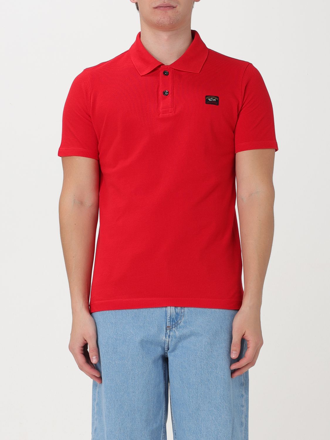 Paul & Shark Polo Shirt PAUL & SHARK Men colour Red