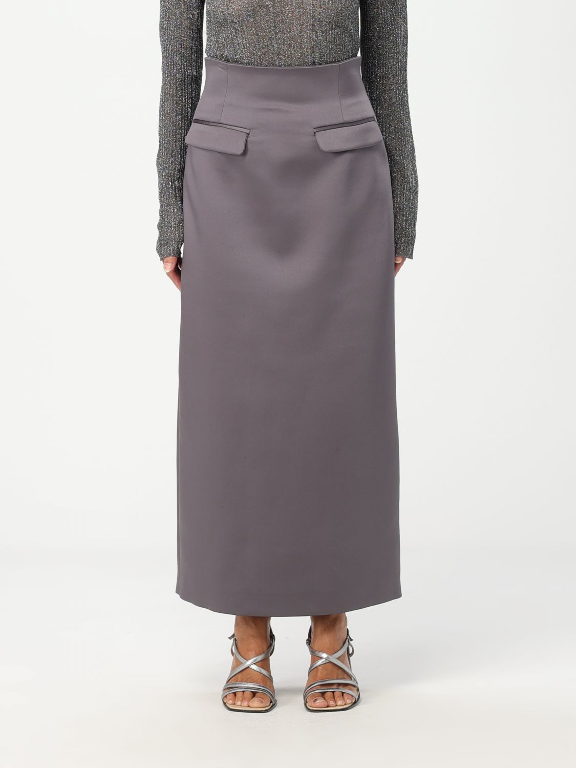 Maliparmi Skirt MALIPARMI Woman colour Grey