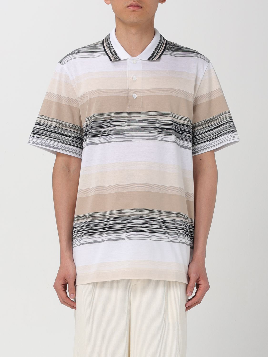 Missoni Polo Shirt MISSONI Men colour Beige