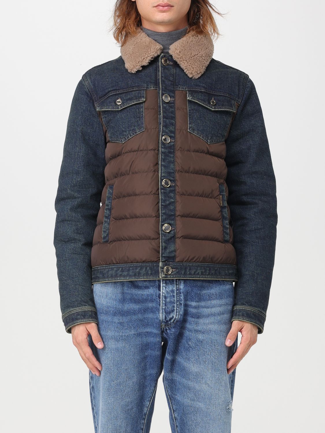 Moorer Jacket MOORER Men colour Denim