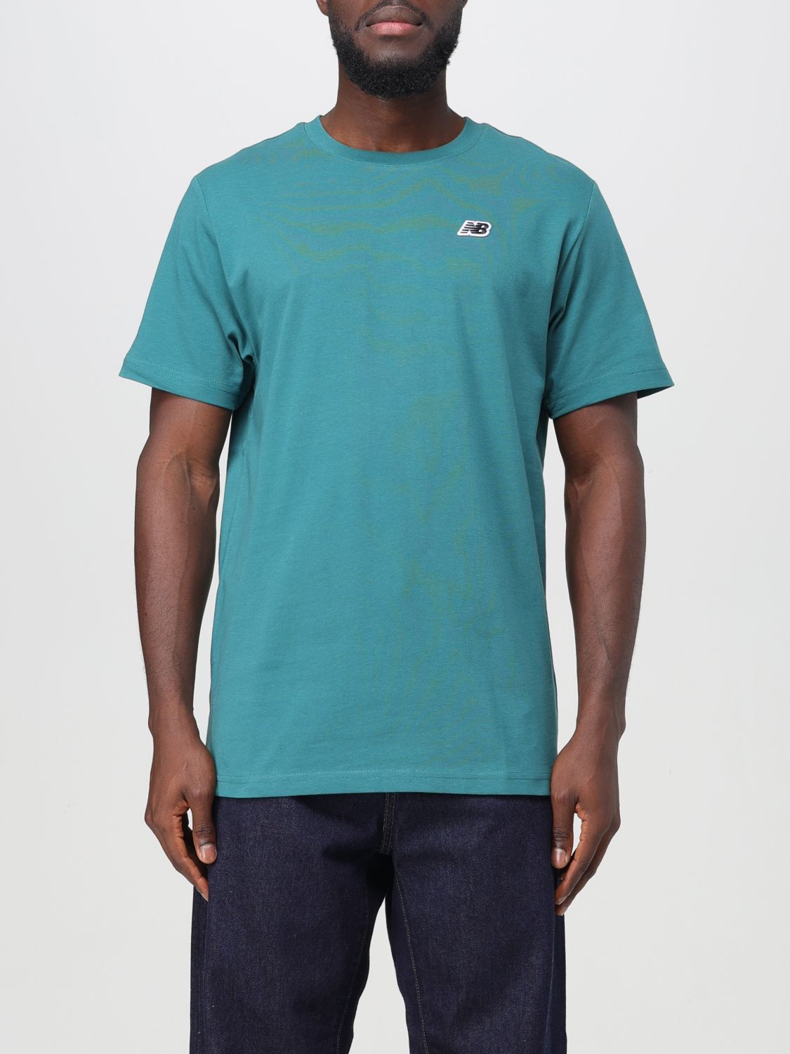 New Balance T-Shirt NEW BALANCE Men colour Green