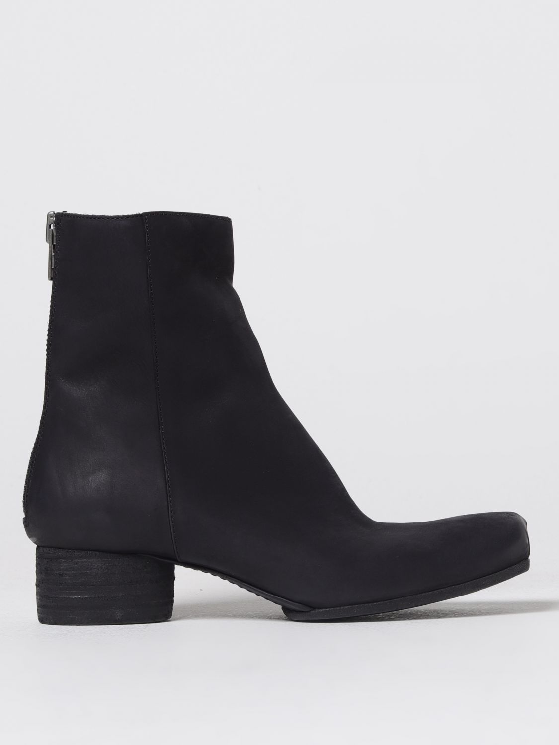 Uma Wang Flat Ankle Boots UMA WANG Woman colour Black