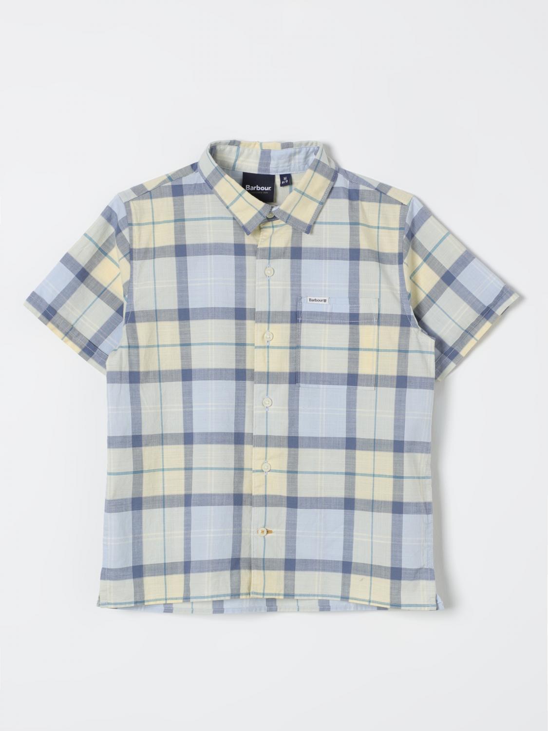 Barbour Kid Shirt BARBOUR KID Kids color Gnawed Blue