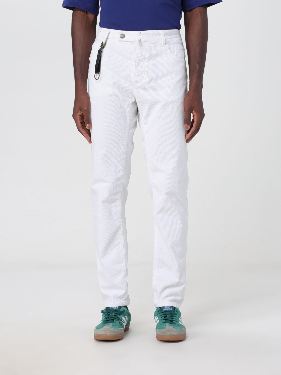 Incotex Trousers INCOTEX Men colour White