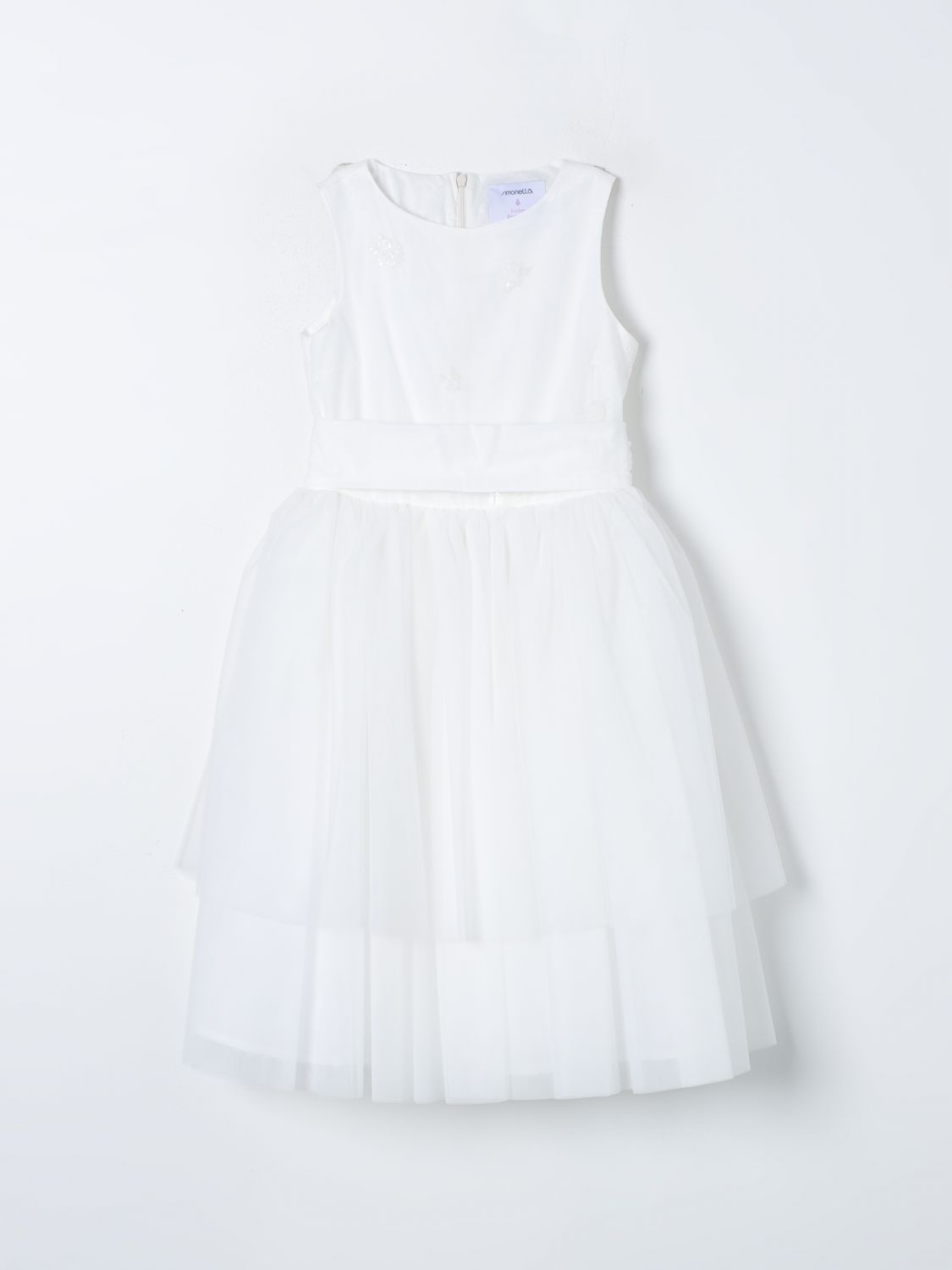 Simonetta Dress SIMONETTA Kids colour White
