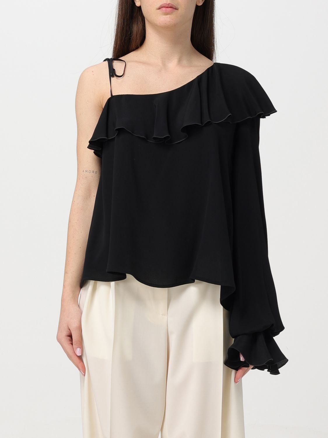 Msgm Top MSGM Woman colour Black