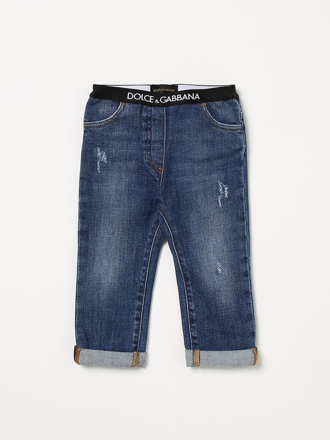 Dolce & Gabbana Jeans DOLCE & GABBANA Kids colour Blue