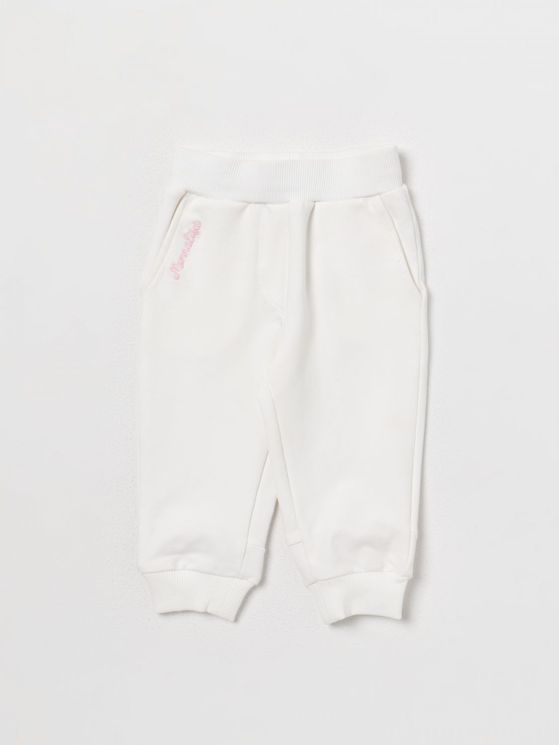 Monnalisa Trousers MONNALISA Kids colour White