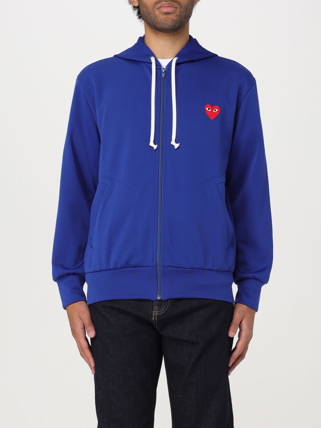 Comme Des Garçons Play Sweatshirt COMME DES GARCONS PLAY Men colour Blue