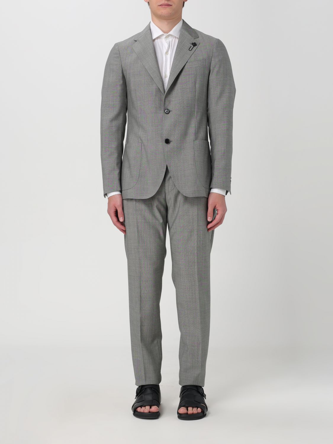 Lardini Suit LARDINI Men colour Grey