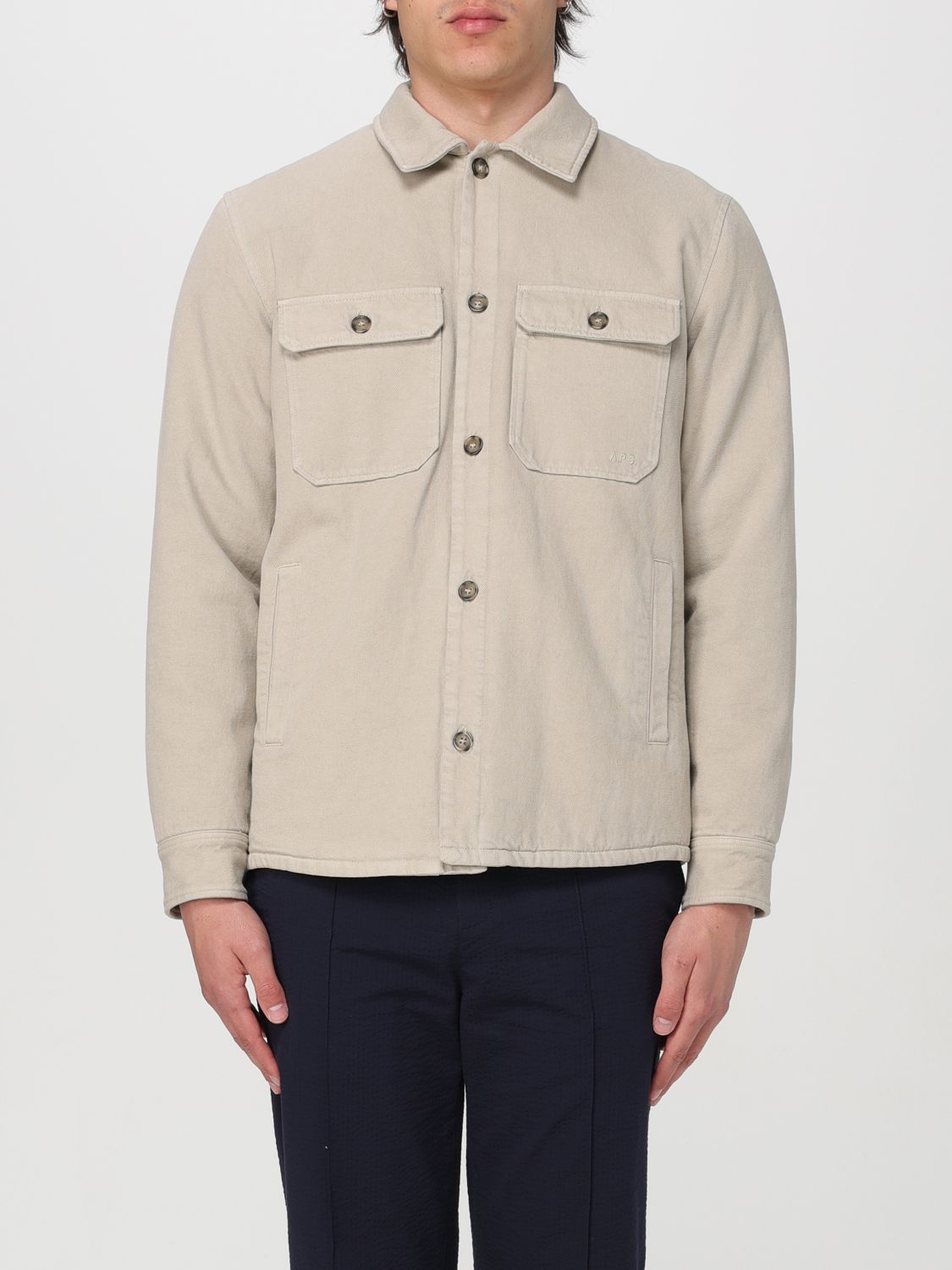 A.P.C. Jacket A.P.C. Men colour Sand