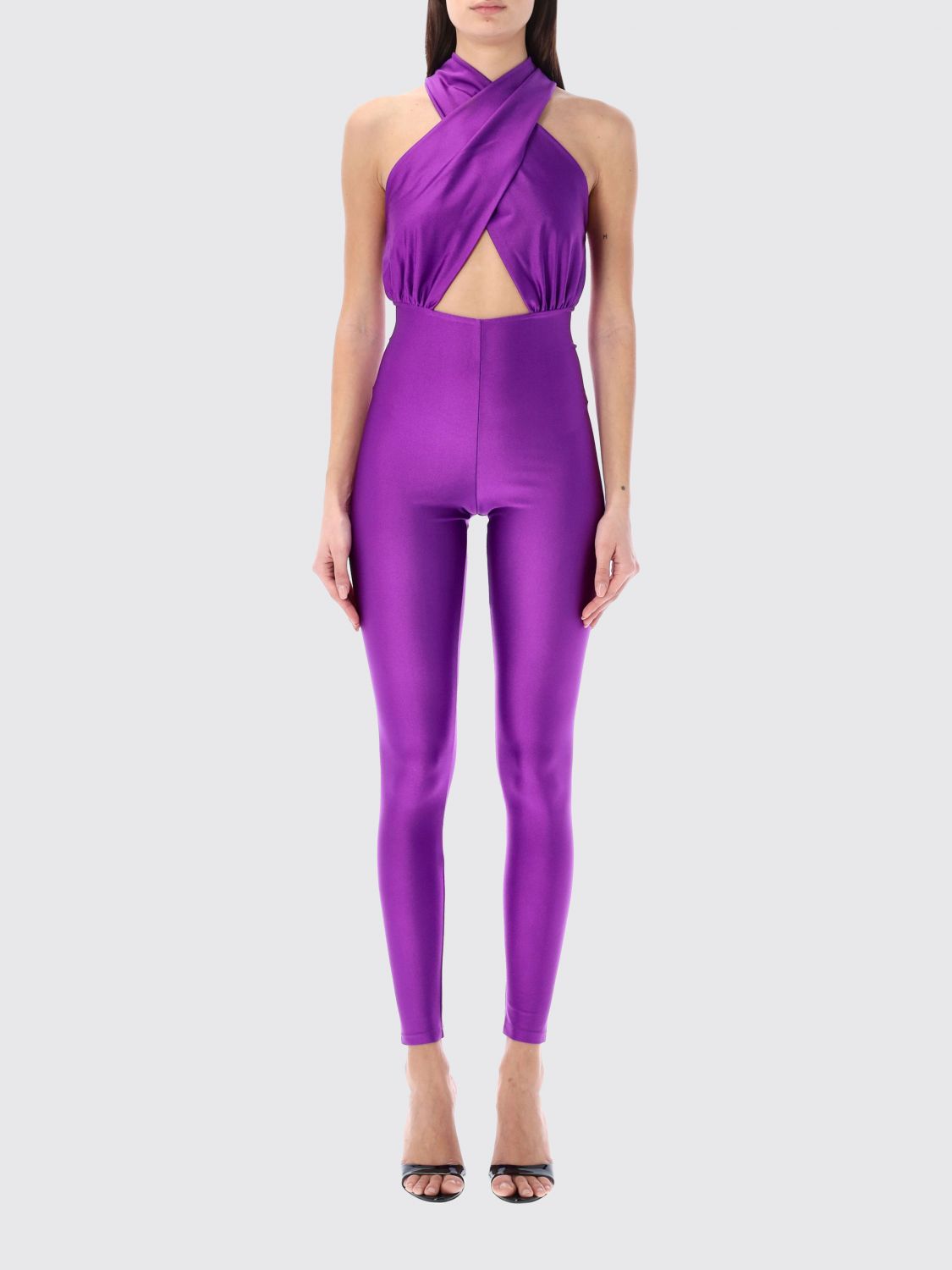Andamane Jumpsuits ANDAMANE Woman color Violet