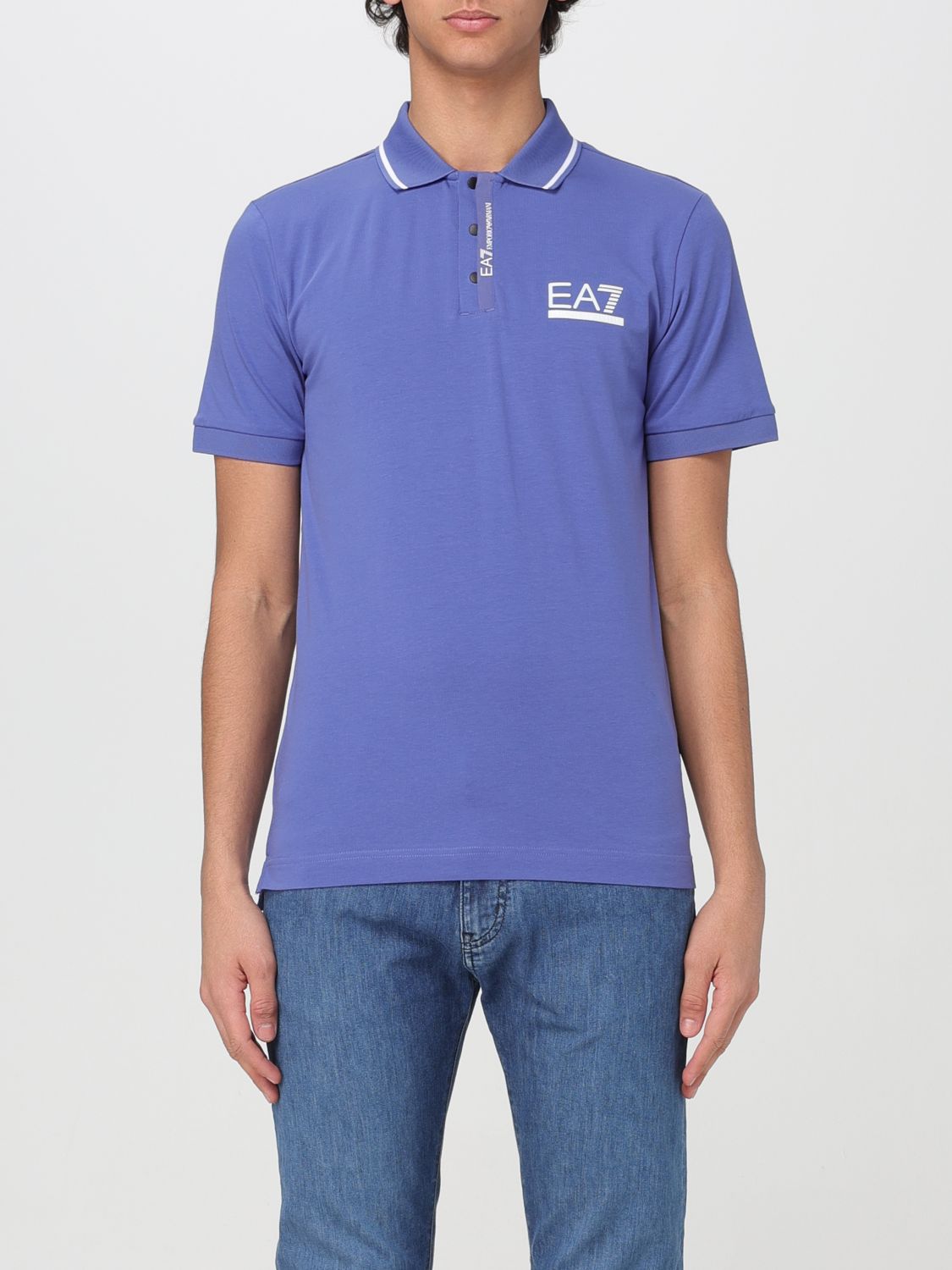 EA7 Polo Shirt EA7 Men colour Blue