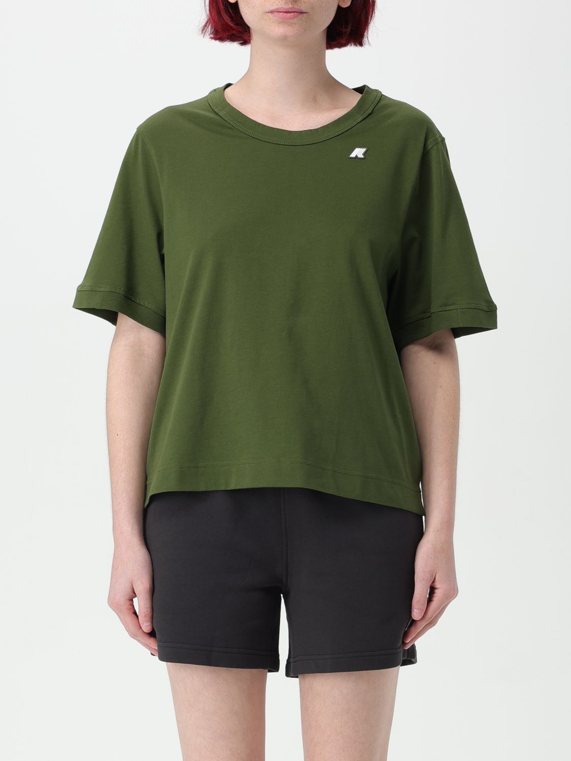 K-Way T-Shirt K-WAY Woman color Green