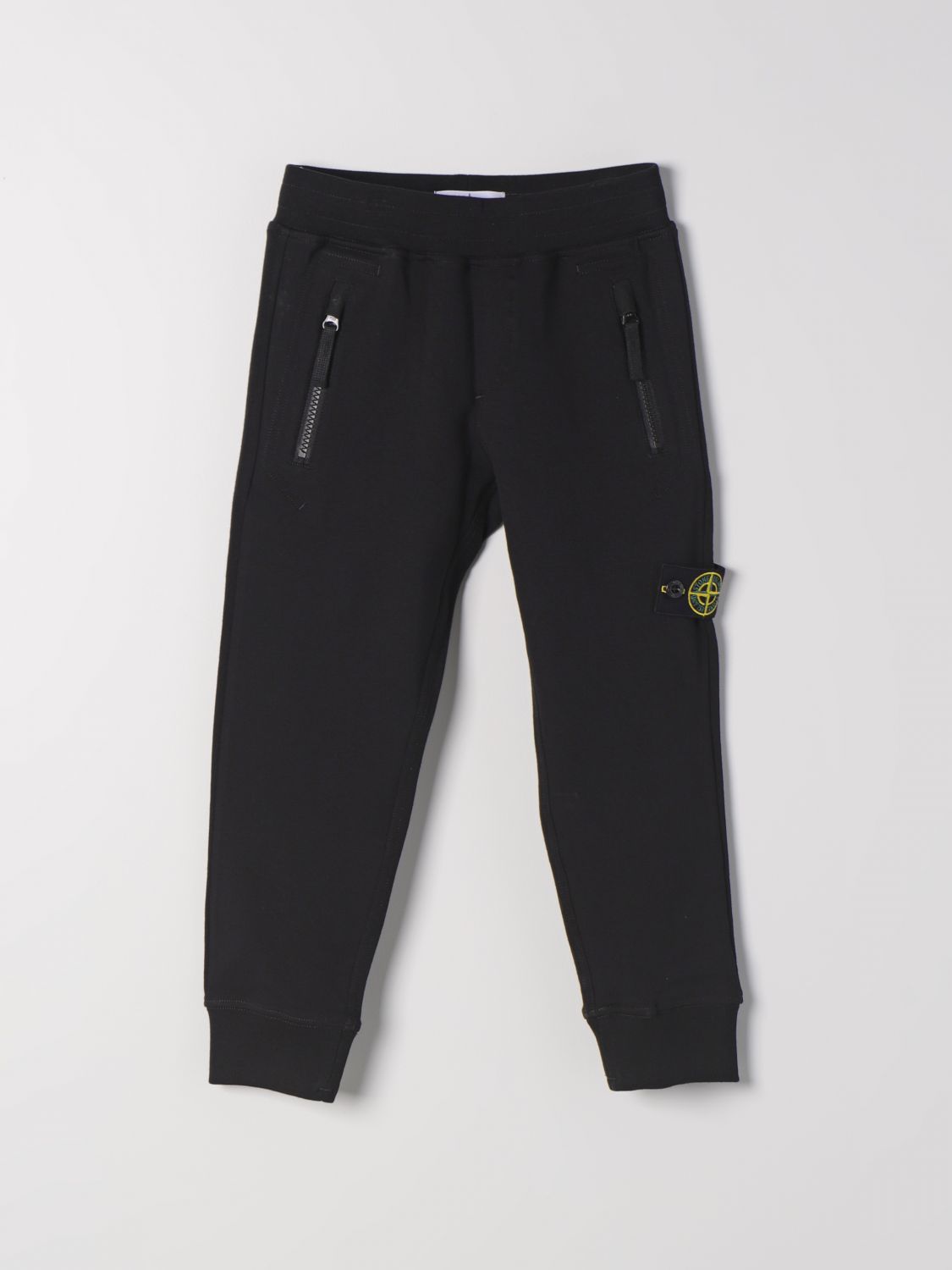 Stone Island Junior Trousers STONE ISLAND JUNIOR Kids colour Black