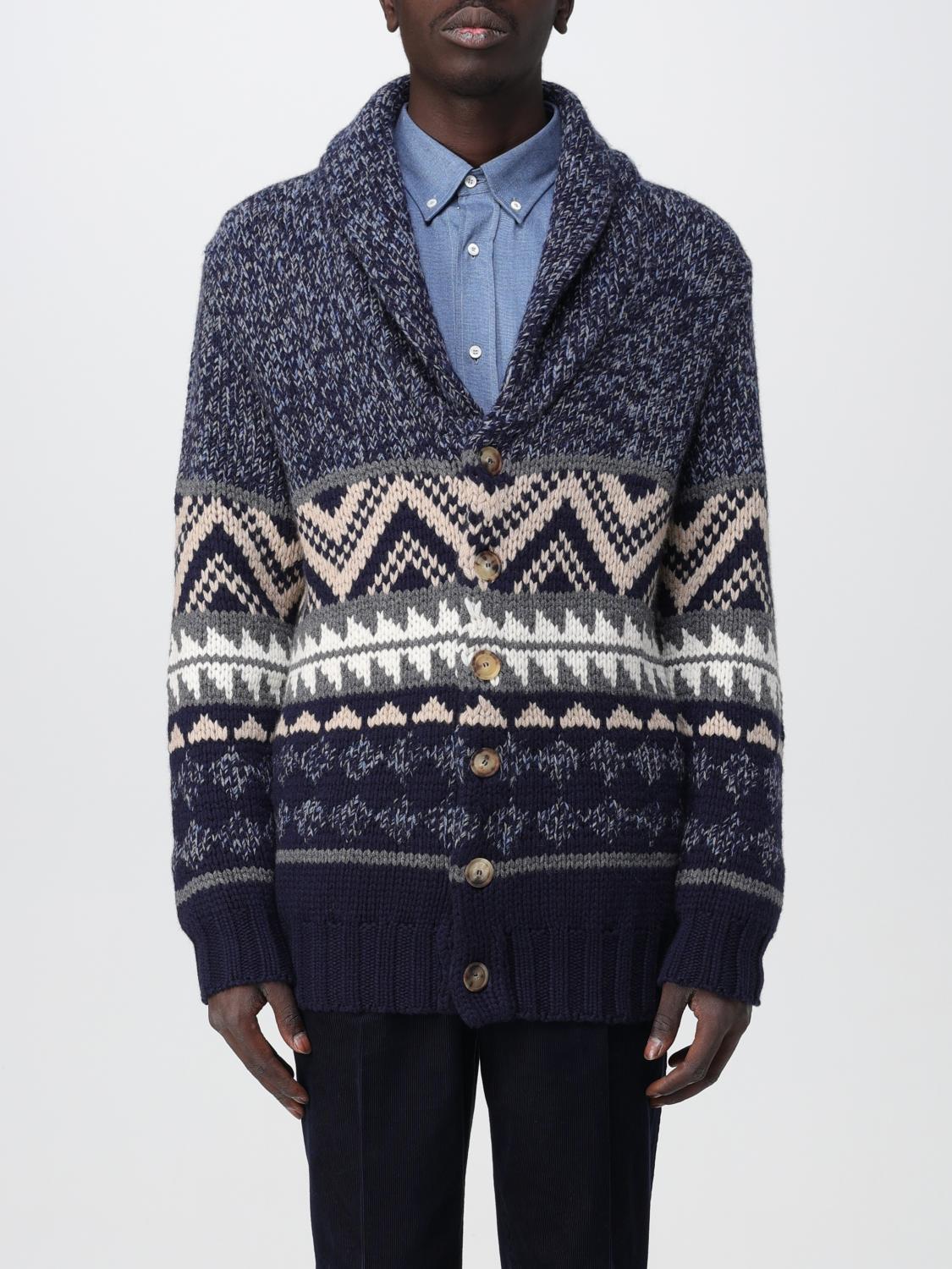 Brunello Cucinelli Cardigan BRUNELLO CUCINELLI Men colour Multicolor