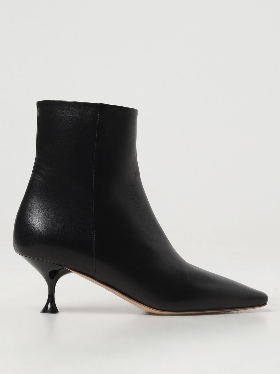 3JUIN Flat Ankle Boots 3JUIN Woman colour Black