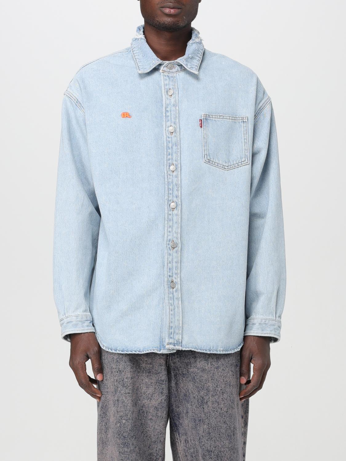 ERL Shirt ERL Men colour Denim