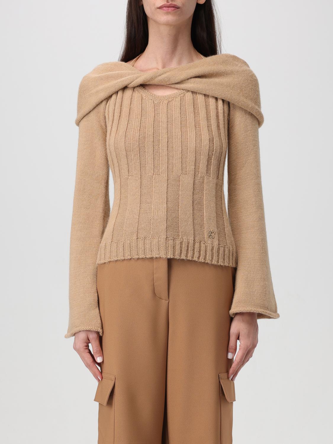 Simona Corsellini Jumper SIMONA CORSELLINI Woman colour Camel