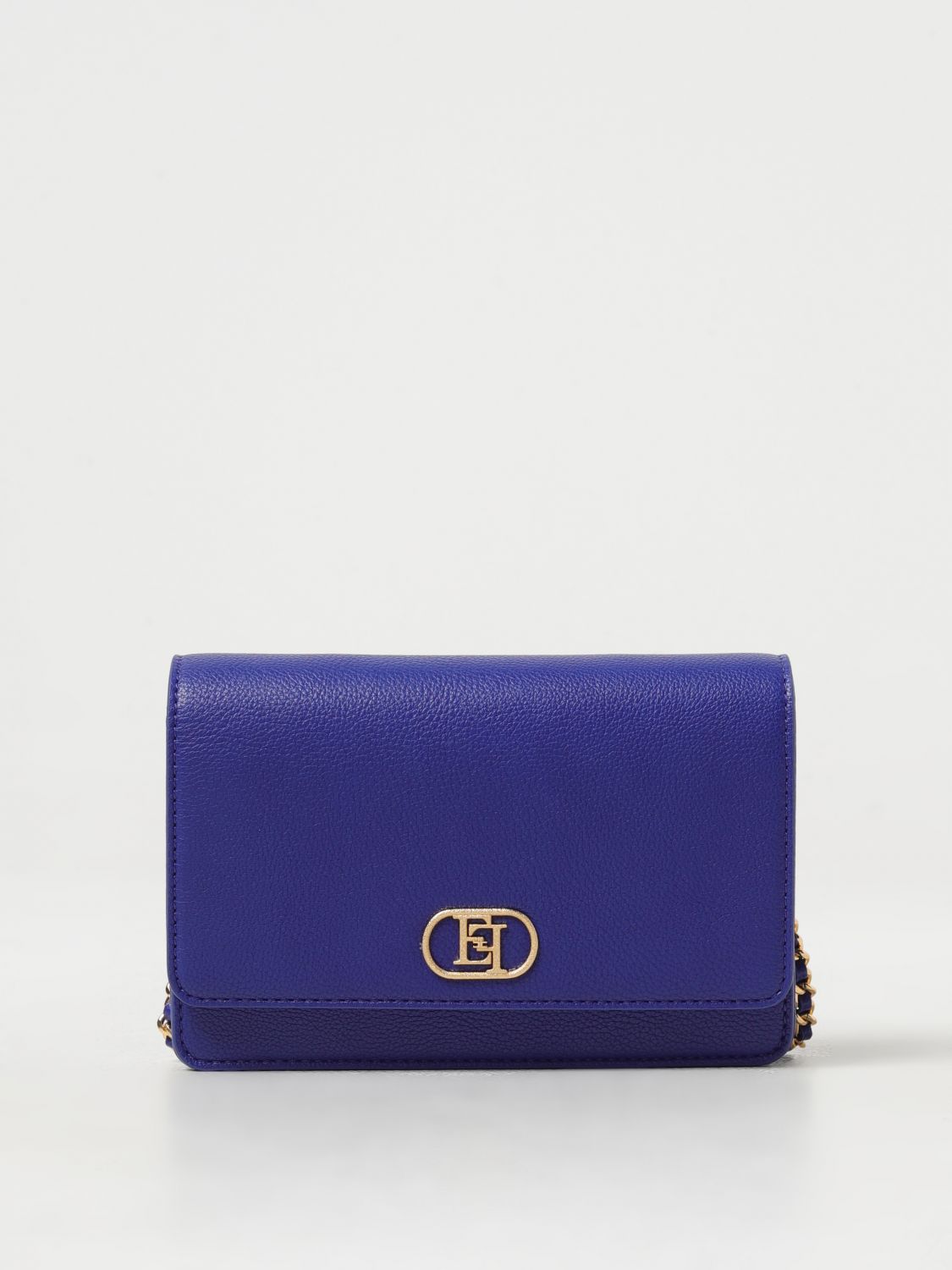 Elisabetta Franchi Mini Bag ELISABETTA FRANCHI Woman colour Blue