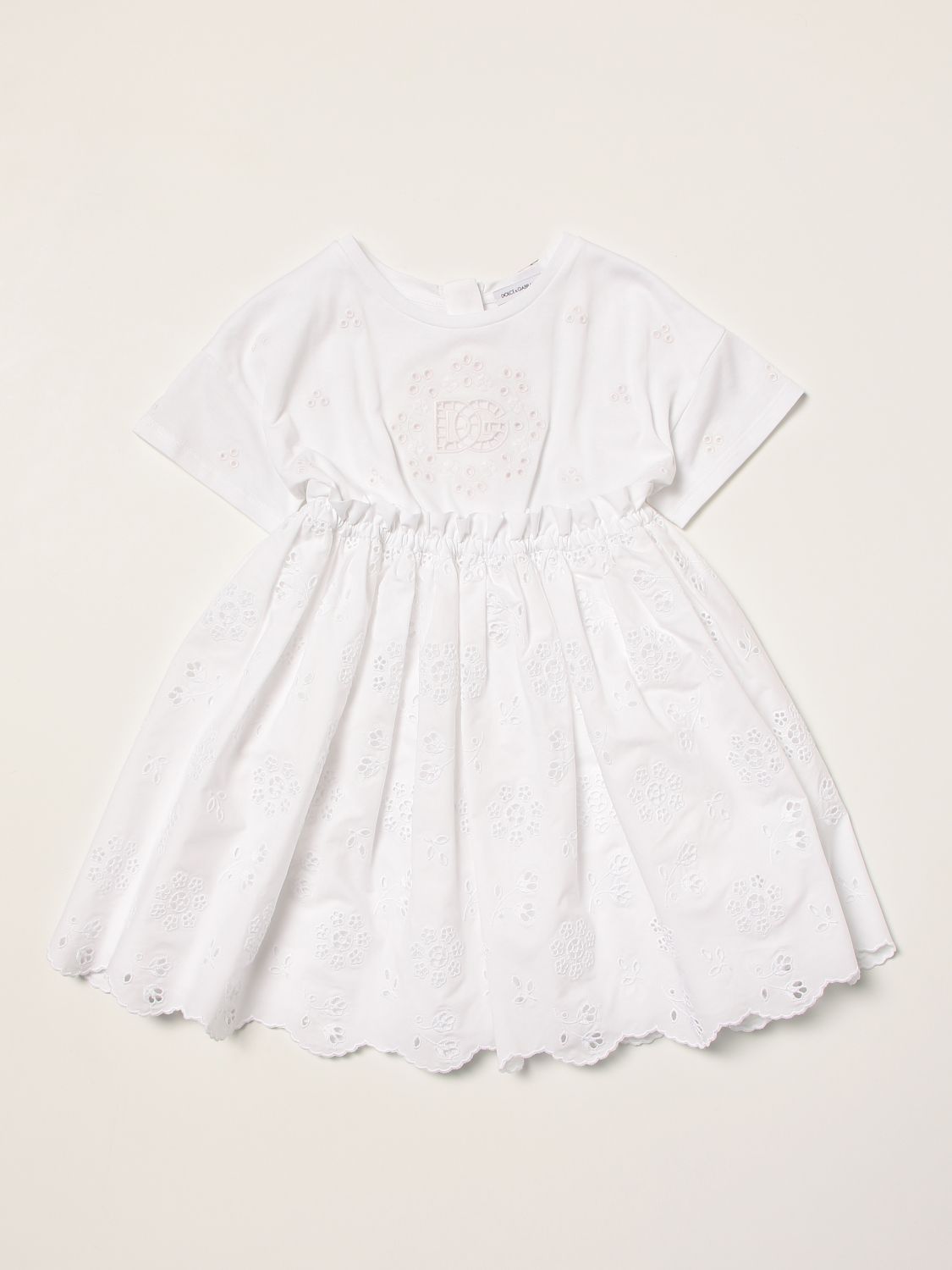 Dolce & Gabbana Dolce & Gabbana dress in sangallo cotton