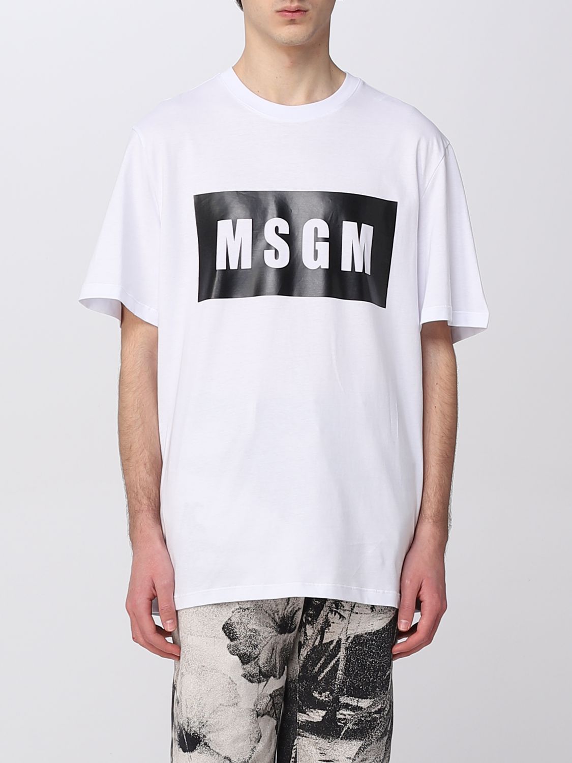 Msgm T-Shirt MSGM Men colour White