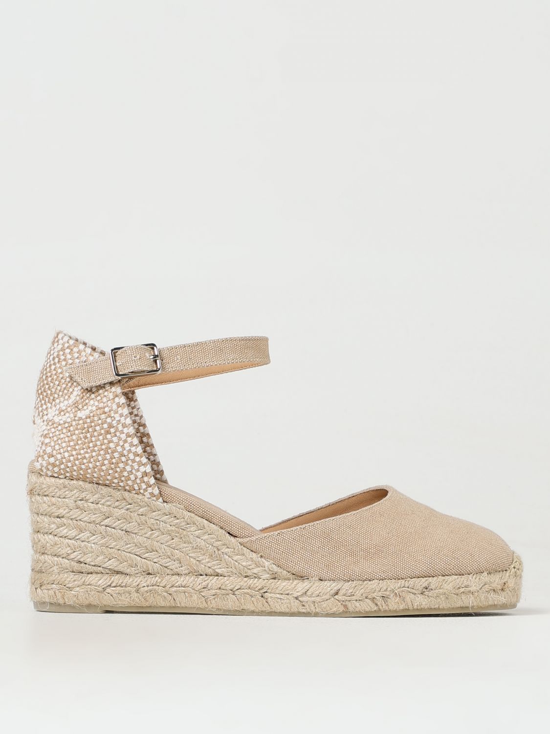 Castañer Wedge Shoes CASTAÑER Woman color Beige