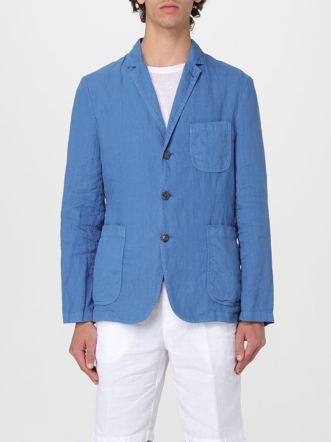 Aspesi Blazer ASPESI Men color Gnawed Blue